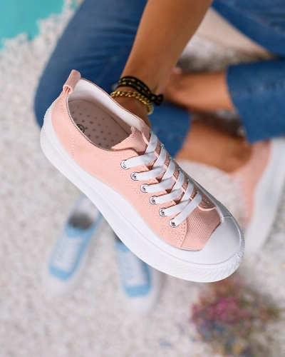 Royalfashion Pantofi sport cu platformă Pink Luceri