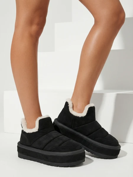 Royalfashion Femei Zoeno cizme scurte a'la cizme de zăpadă