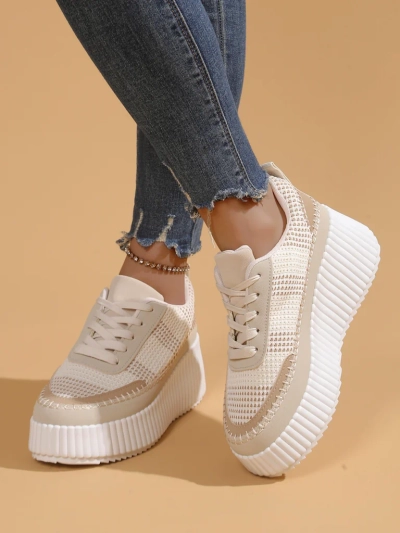 Royalfashion Pantofii sport cu platformă pentru femei Siserra