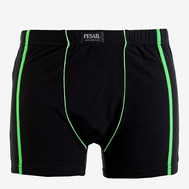 Pantaloni scurți de bărbați negri - Lenjerie intimă