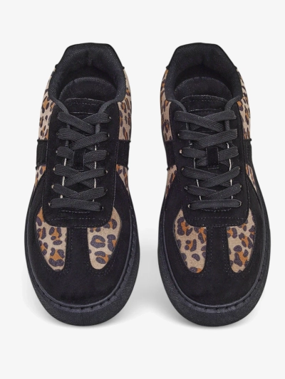 Royalfashion Pantofi sport pentru femei cu imprimeu leopard Big Cat