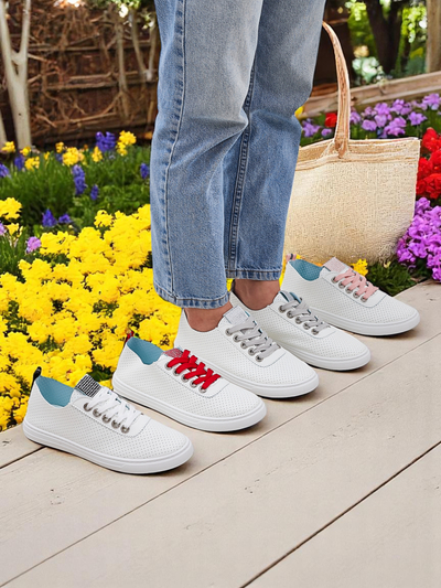 Royalfashion Adidași de damă din piele ecologică PureWalk