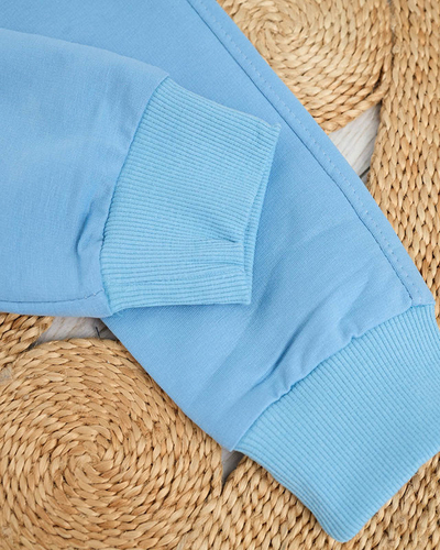 Pantaloni de trening albastri dama - Imbracaminte