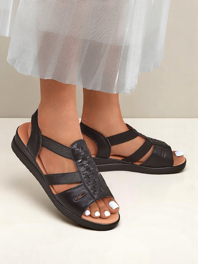 Royalfashion Sandale dama cu toc mic Sora
