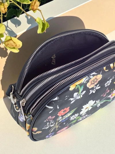 Royalfashion Geantă mică de damă din piele ecologică Floriana