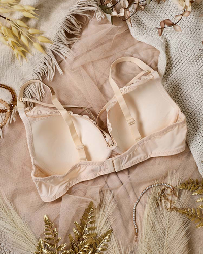 Royalfashion Sutien de damă decorat cu dantelă