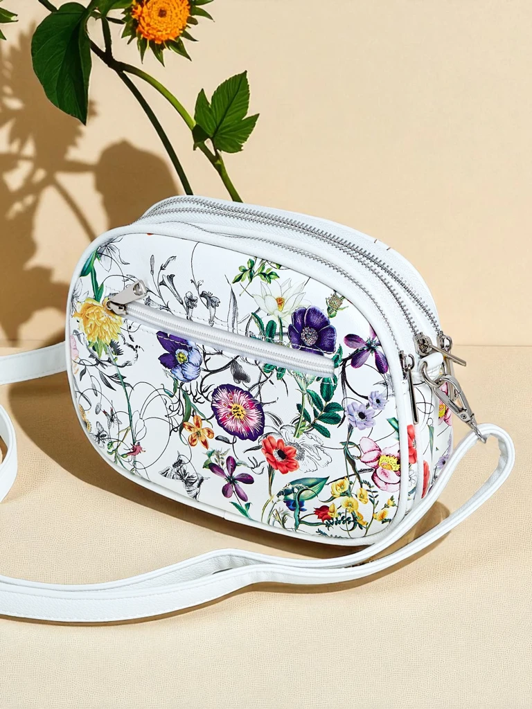 Royalfashion Geantă mică de damă din piele ecologică Floriana