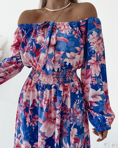 Royalfashion Rochie midi de damă cu model original