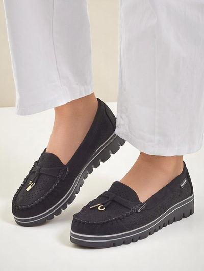 Mocasini pentru femei Royalfashion cu șireturi Elissas