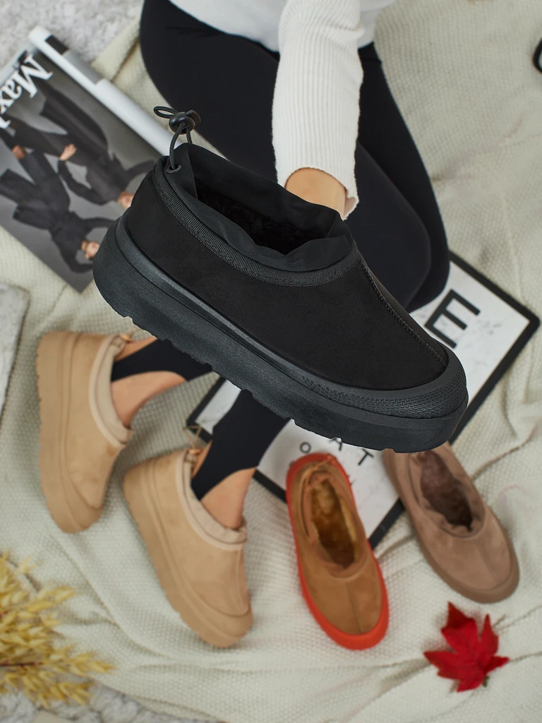 Botine scurte de damă tip snowboots Velisee