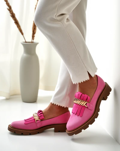 Mocasi eco din suede Royalfashion pentru femei Mare Nostrum