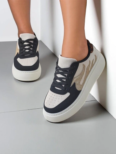 Royalfashion Adidași cu platformă pentru femei Sisnes