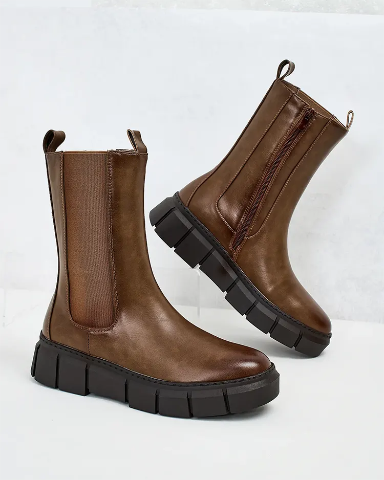 Royalfashion Cizme cu platformă pentru femei Couell