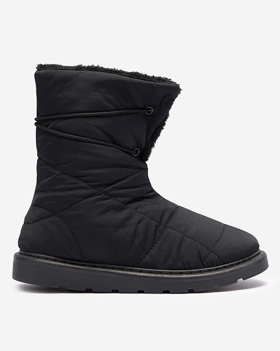 Negru cizme pentru femei a'la cizme de zăpadă Amirfu- Footwear