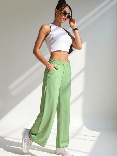 Pantaloni largi pentru femei Royalfashion