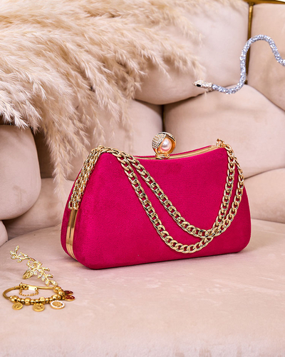 Royalfashion Geantă ambreiaj pentru femei roz