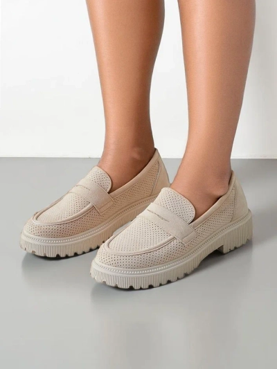 mocasini ecologici din suede Royalfashion pentru femei Dunes