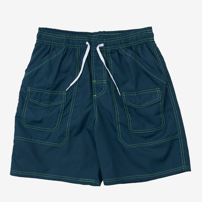 Pantaloni scurți de sport pentru bărbați albastru închis - Îmbrăcăminte