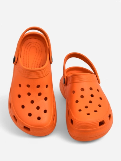 Royalfashion Sandale din cauciuc perforate pentru femei Dellosa