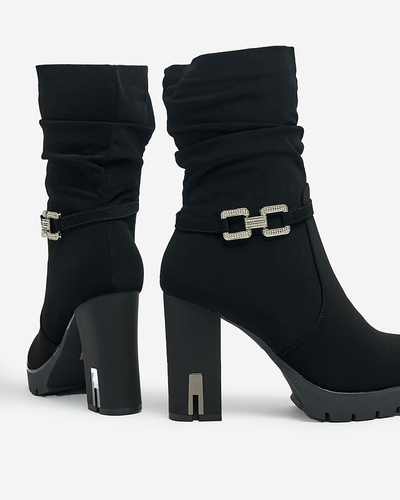 Royalfashion Cizme Stiletto decorate Teroleda pentru femei