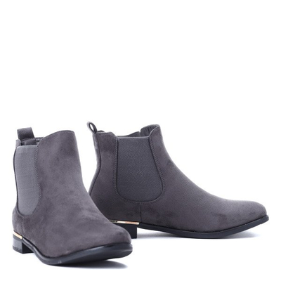 Szare sztyblety Lisa- Obuwie