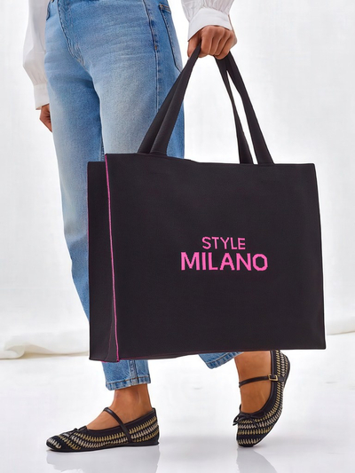 Royalfashion Geantă din material textil Stil Milano