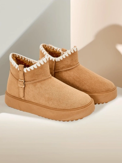 Royalfashion Ghete scurte de zăpadă pentru femei în stilul Ewioz