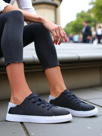Royalfashion Pantofi sport din material pentru femei Esellaf