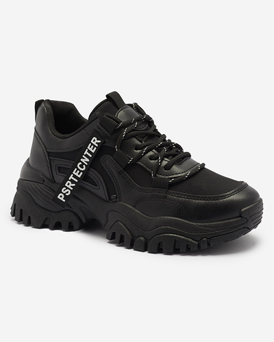 Pantofi sport de damă negri Evilpo- Footwear
