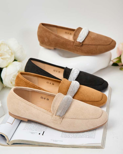 Royalfashion Mocasini de damă eko suede Rellpes