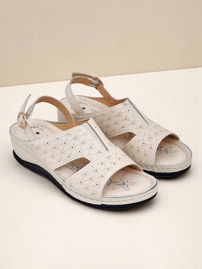 Sandale dama Royalfashion cu toc jos Comfort Chic