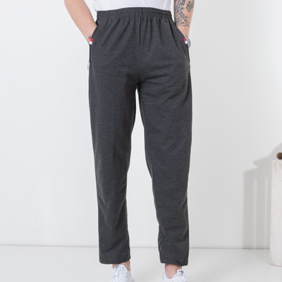 Pantaloni de trening bărbați gri închis - Îmbrăcăminte