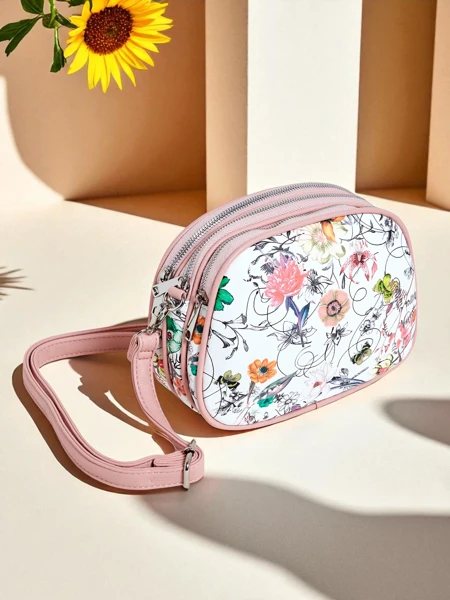 Royalfashion Geantă de damă mică din piele ecologică Floriana
