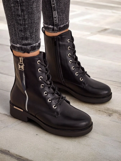 Cizme cu siret pentru femei Royalfashion Selocii