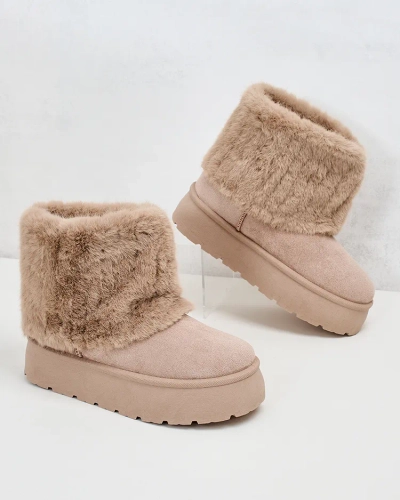 Royalfashion cizme a'la cizme de zăpadă pentru femei Renutis