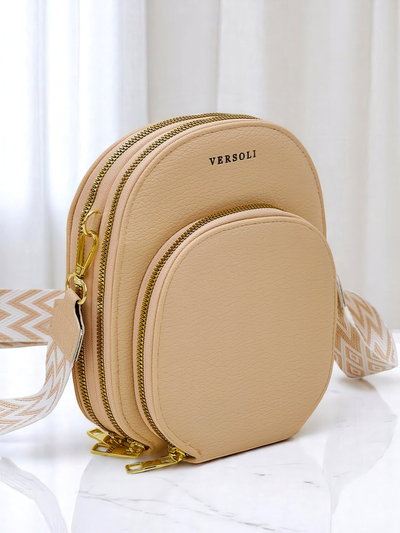 Royalfashion Geantă-portofel multifuncțională pe curea cu buzunar matlasat