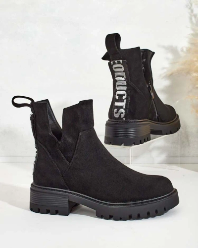 Royalfashion Cizme de damă cu decupaj Gorgie