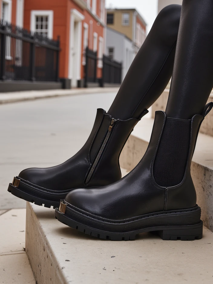 Royalfashion Botine pentru Femei Enazza