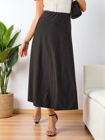 Fusta midi pentru femei Royalfashion