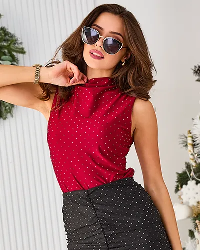 Bluză de femei Royalfashion cu strasuri