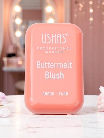 USHAS Fard de obraz compact culoarea Sweet Peach
