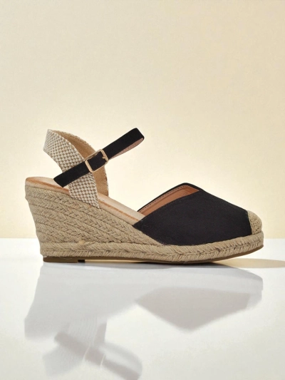 Royalfashion Sandale cu platformă pentru femei Solara Espadrilles