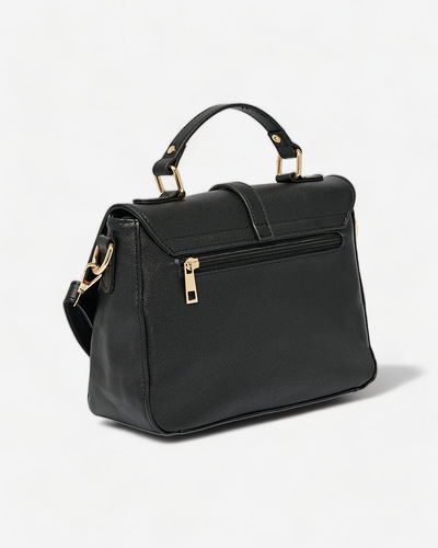 Royalfashion Geantă de mână mică pentru femei în negru