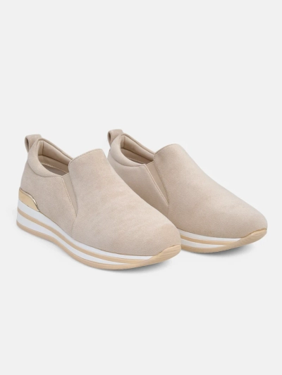 Royalfashion Pantofi loafers ecologici din suede pentru femei Rabbite