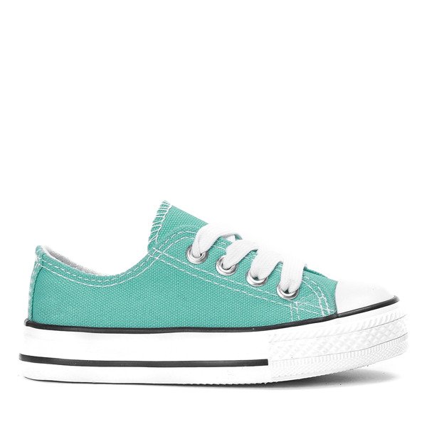 Dziecięce trampki w kolorze miętowym Susie - Obuwie
