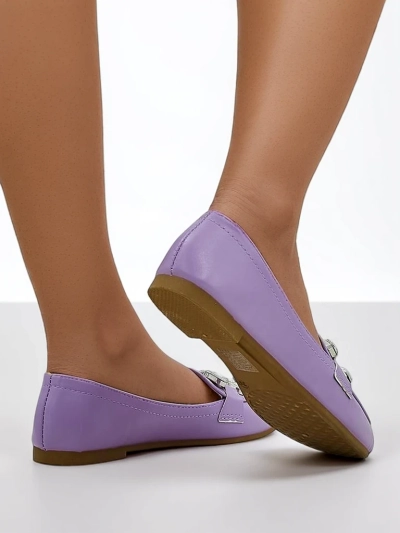 Loaferi pentru femei Royalfashion cu cristale Lecilla