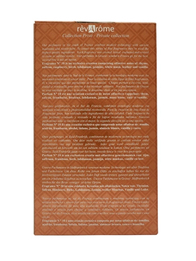 Apă de parfum inspirată pentru bărbați N 10 Italian Leather