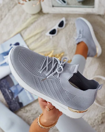 Royalfashion Pantofi sport de damă din material textil Amgent