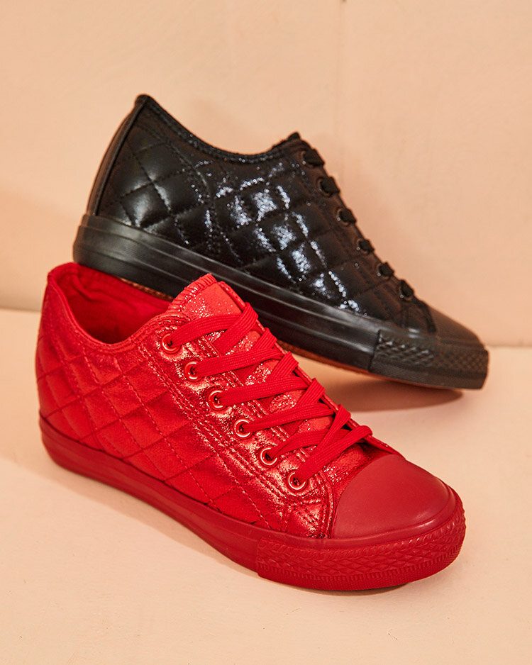 Royalfashion Adidași matlasați pentru femei cu ancoră ascunsă Avvas