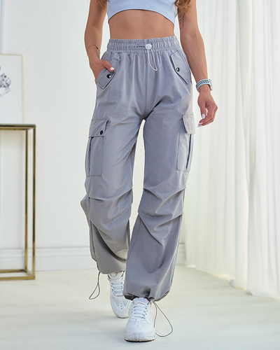 Royalfashion Pantaloni de luptă din țesătură pentru femei